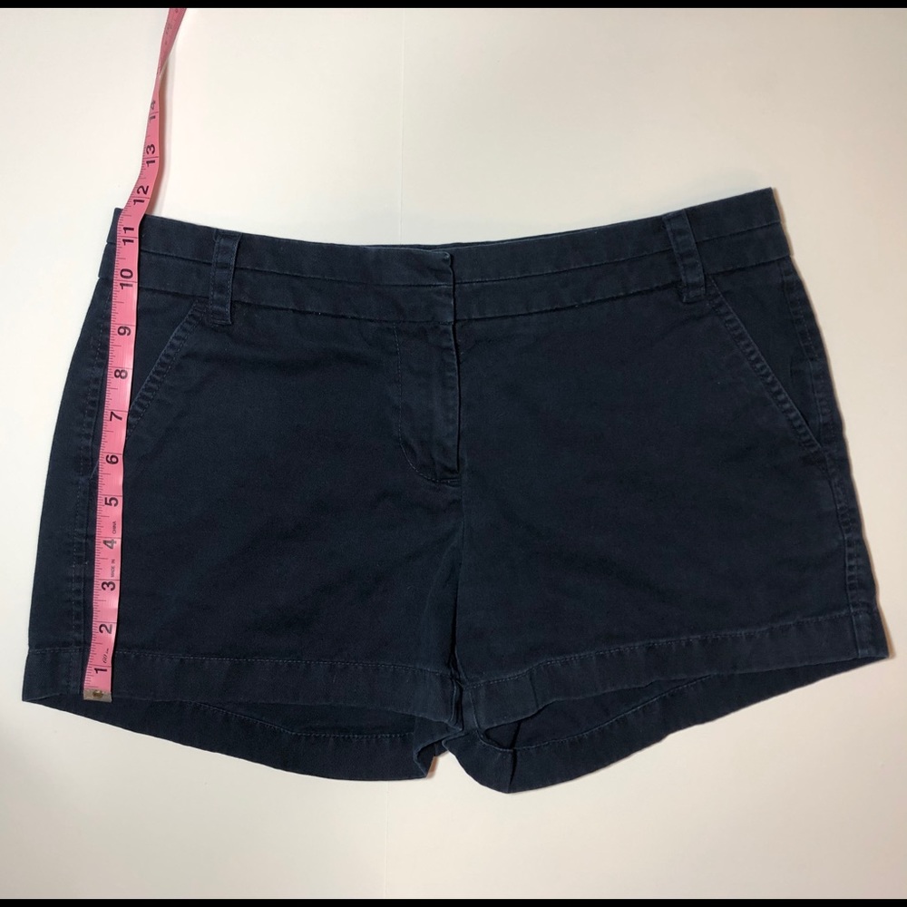 J. Crew Navy chino shorts